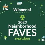 The Roe Agency wins nextdoor neighborhood fave award